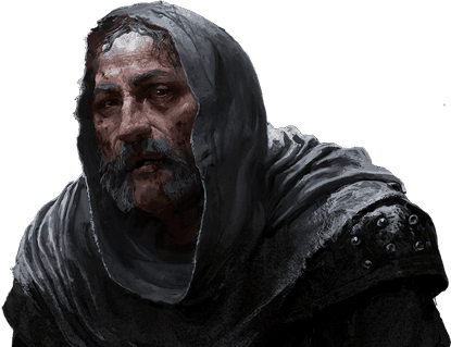 Wounded Man portrait