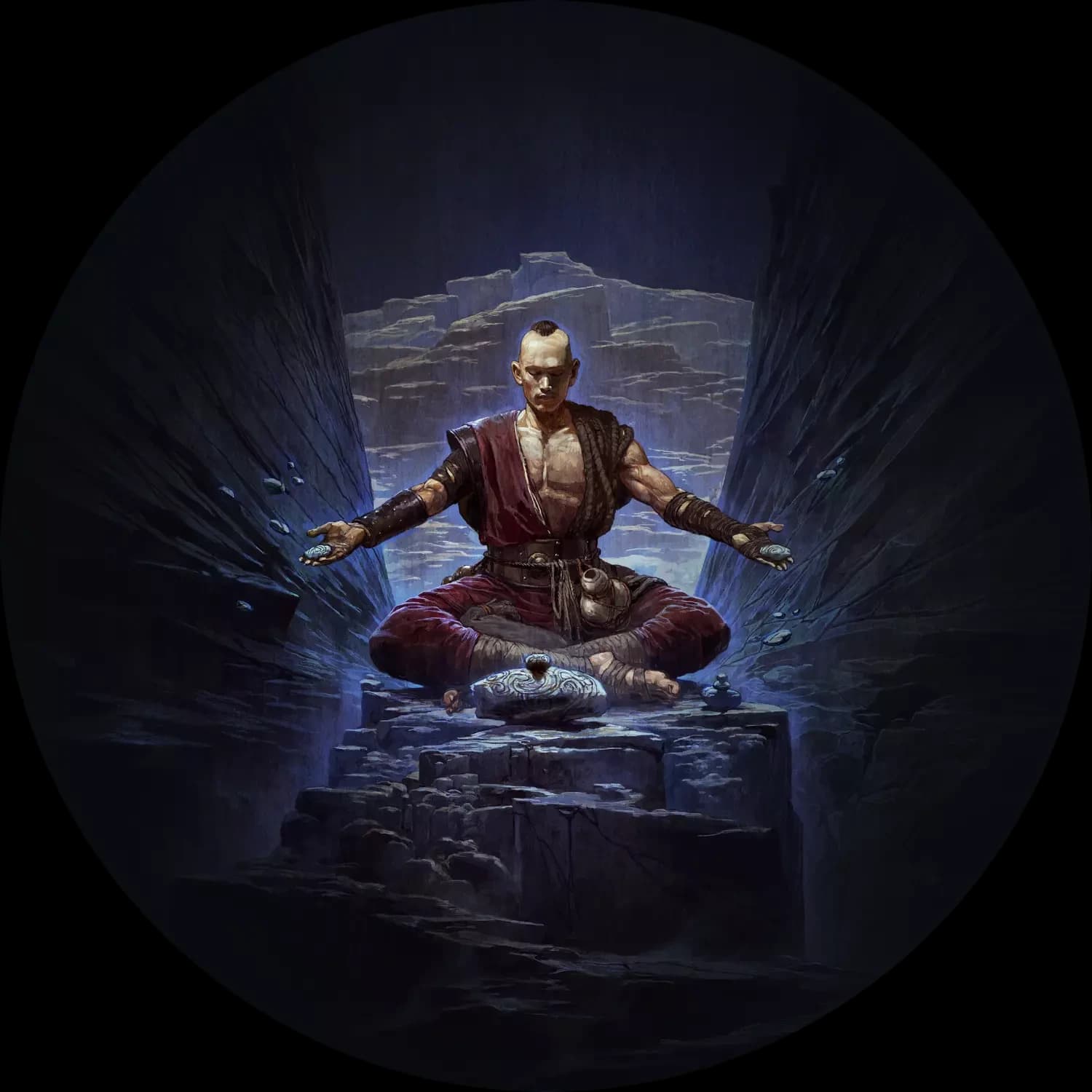Monk class artwork