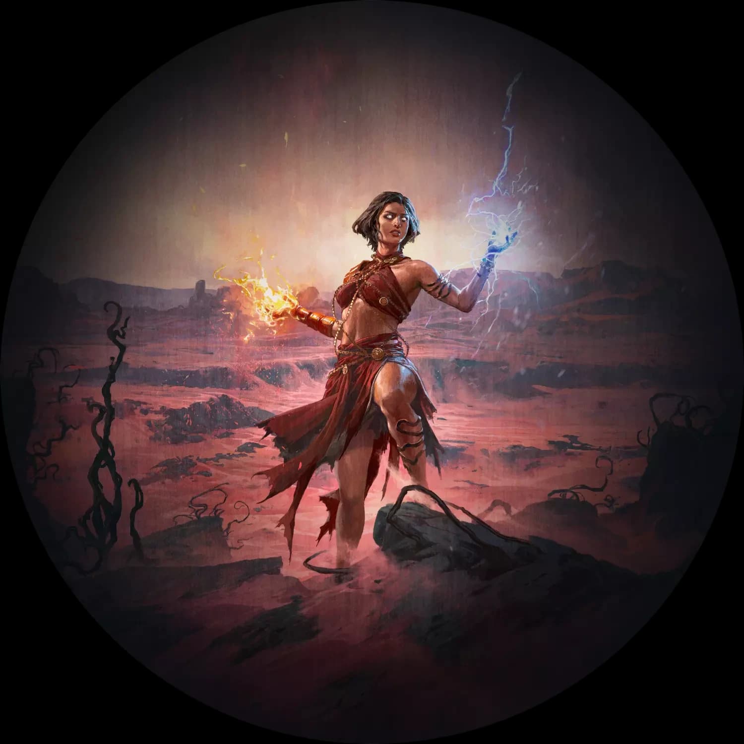 Sorceress class artwork