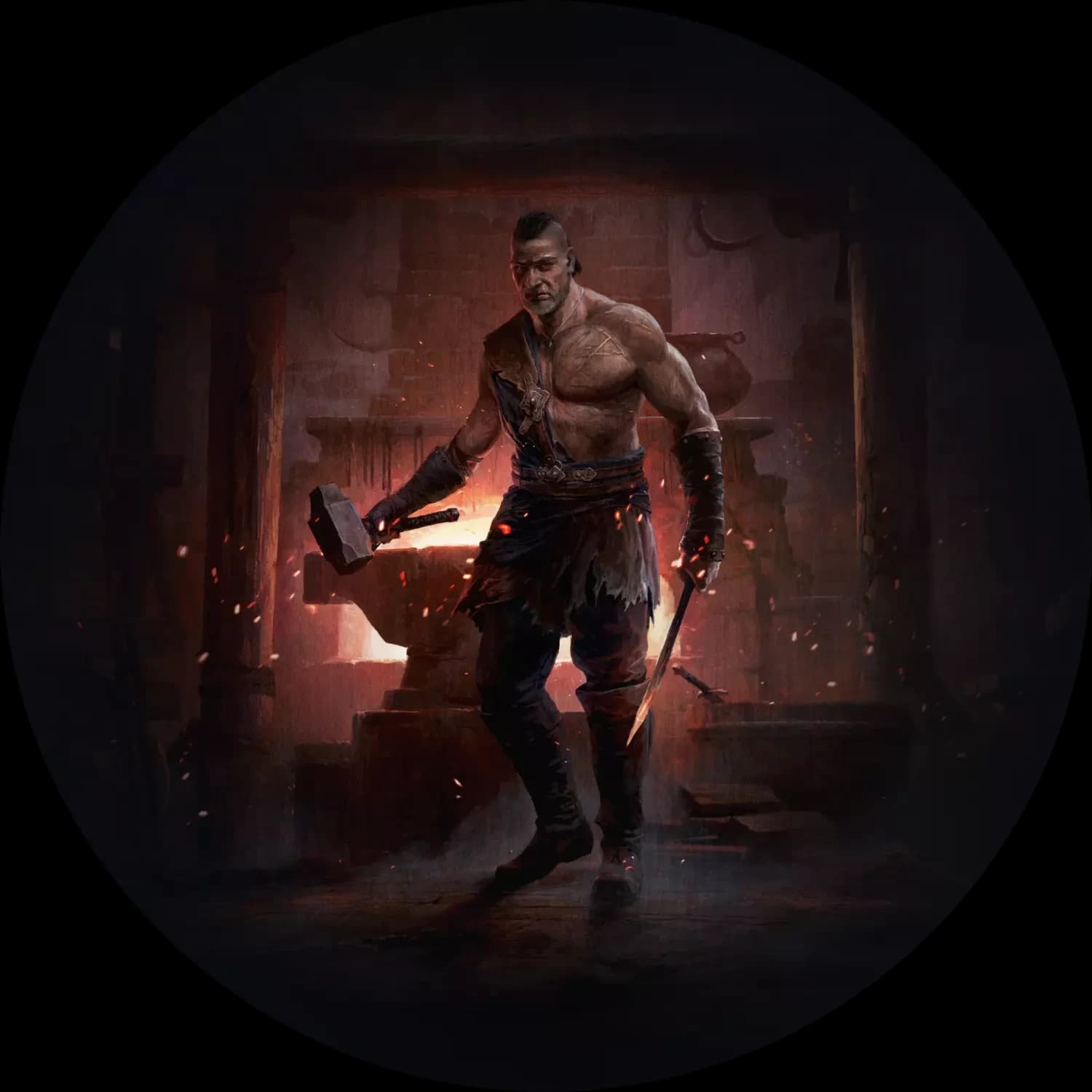 Warrior class artwork