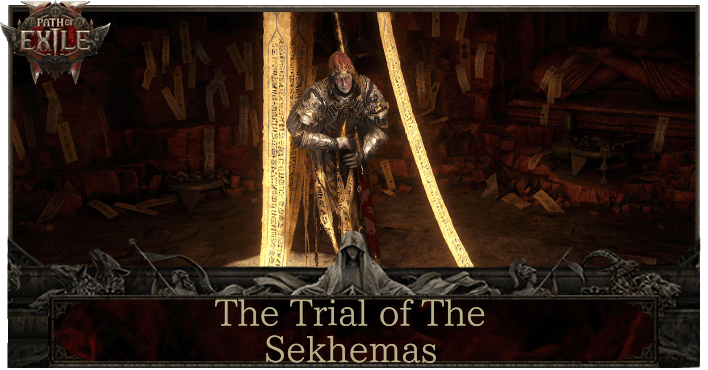 Trial of the Sekhemas entrance scene