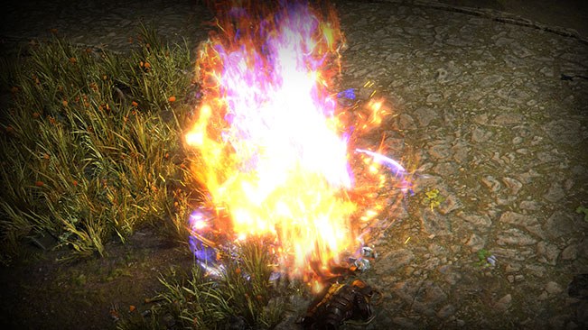 Pillar of Flame Rare Finisher Effect official media