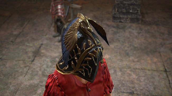 Swan Crest Helmet Attachment official media