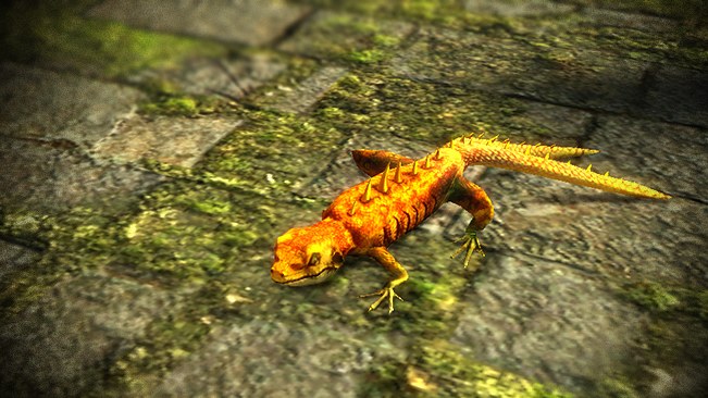Two-Tailed Lizard Pet official media