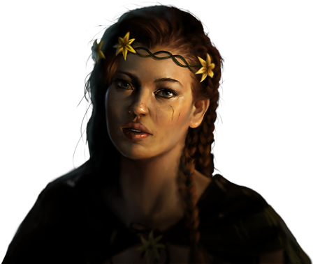 Una, an Act 1 vendor and disenchanter